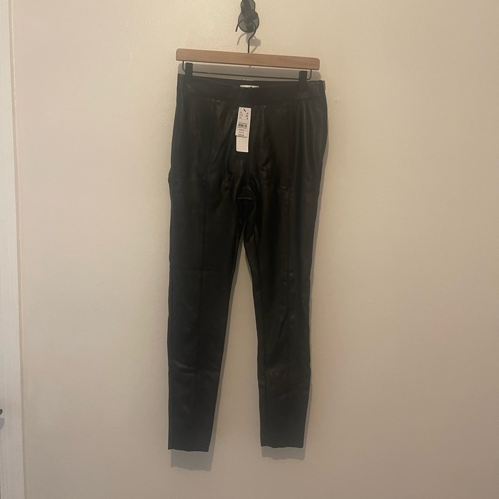 Top shop faux leather leggings. Never worn new with tags